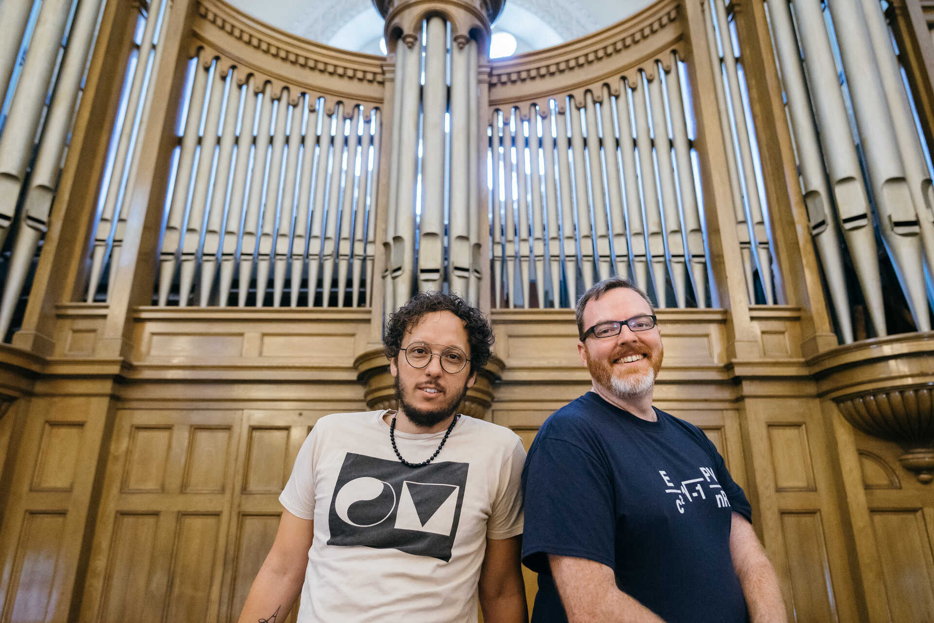 Portrait of The Liturgists, Michael Gungor and Science Mike Mchargue