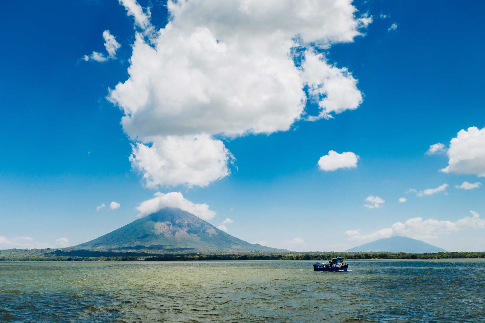 Volcan Concepcion in Lake Nicaragua on Ometepe island